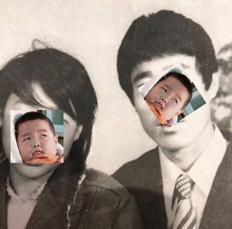 简约照片纹身图片_手臂图腾纹身图案