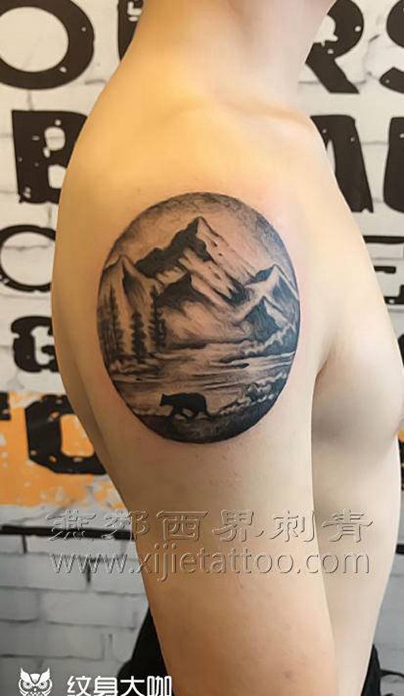 点刺纹身图片_手臂点刺纹身图案