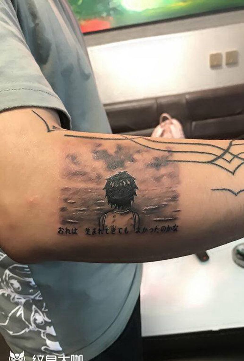 西界刺青纹身图片_手臂Old School纹身图案