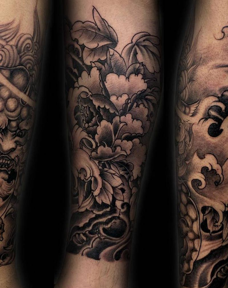 唐狮牡丹包个小腿