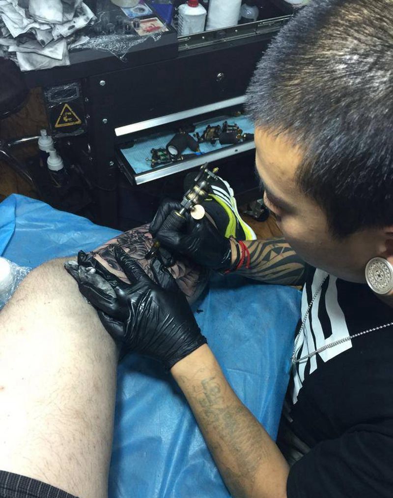 藝健堂刺青纹身图片