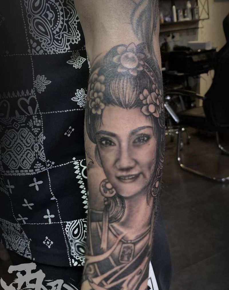 传统包小臂纹身图片_手臂手部新传统老传统纹身图案