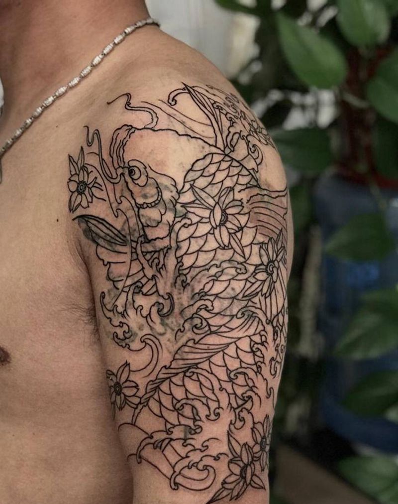 遮盖纹身图片_手臂新传统纹身图案