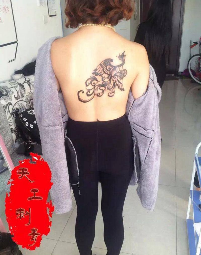 凤凰纹身图片