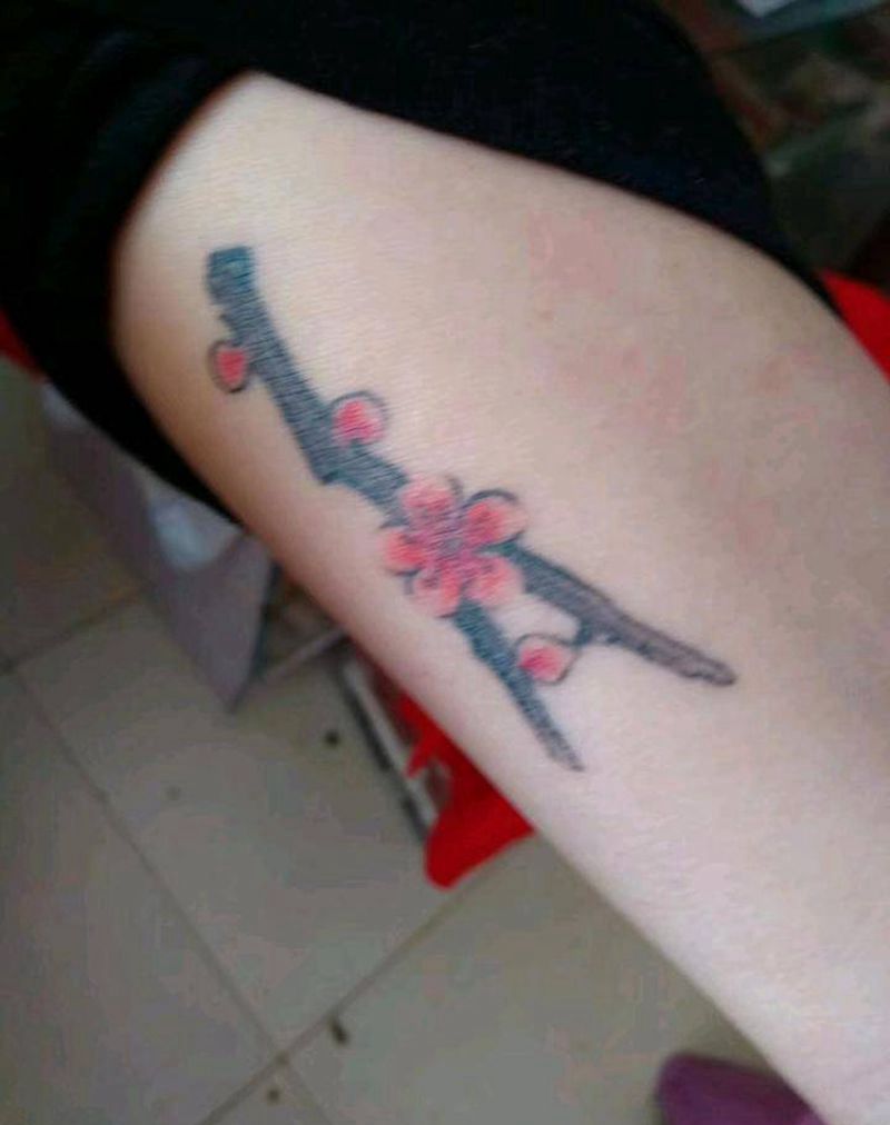 小清新纹身图片_手部纹身图案