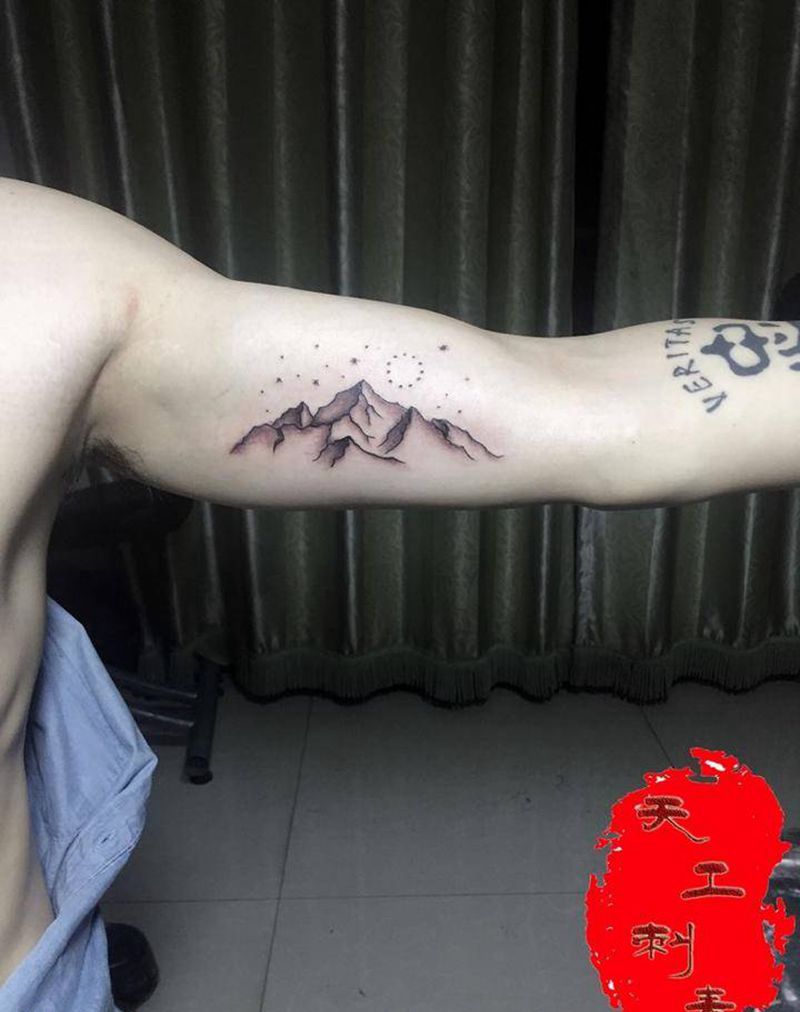 简约纹身纹身图片