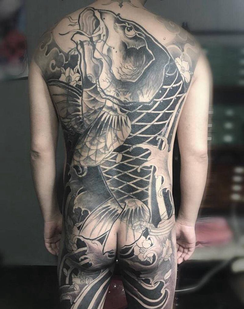 遮盖作品未完成纹身图片