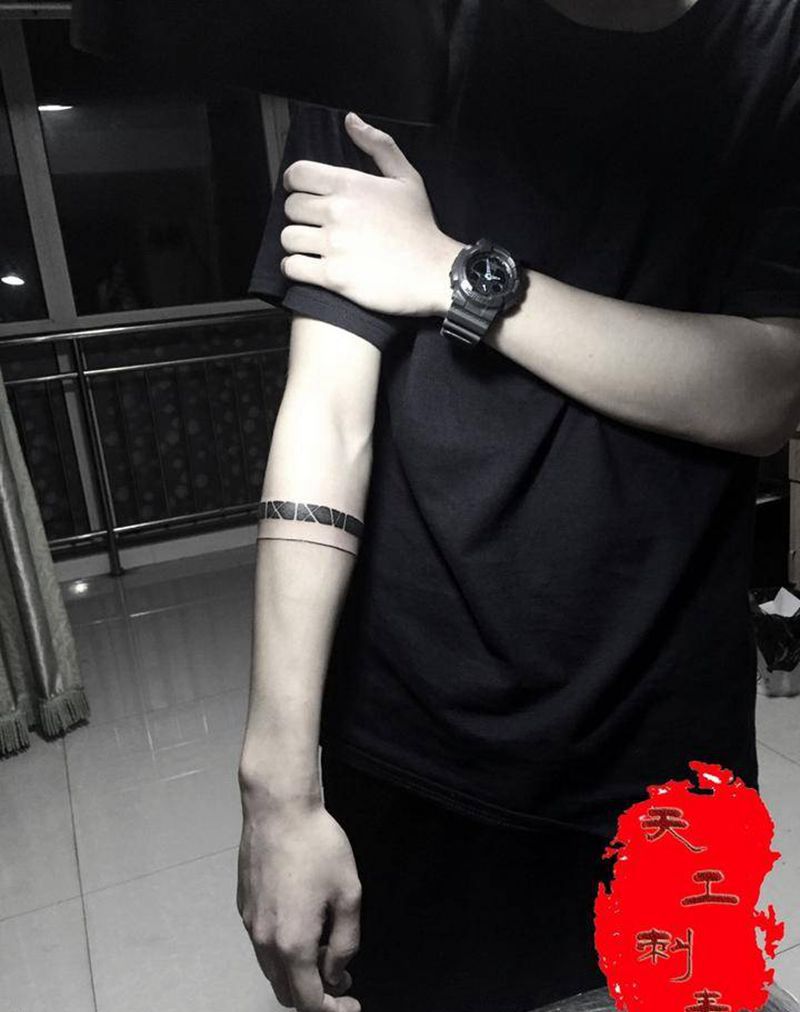 简约纹身纹身图片