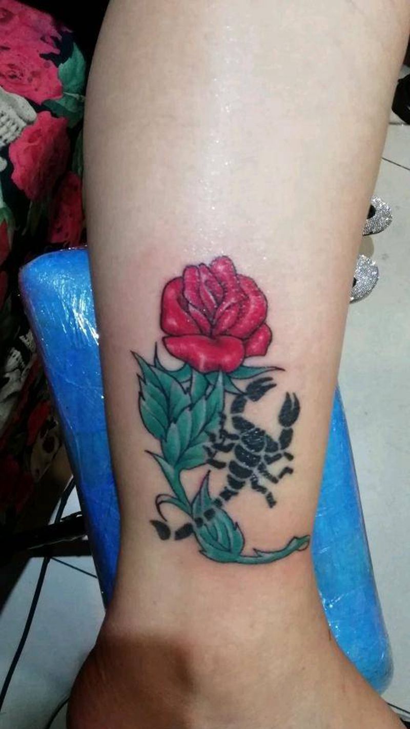 加朵花纹身图片