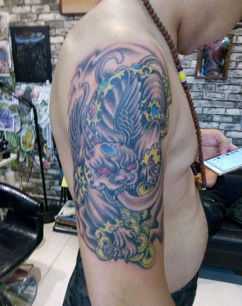 貔貅纹身图片