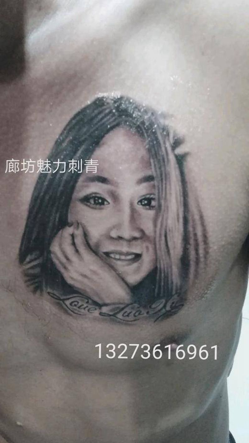 肖像纹身图片