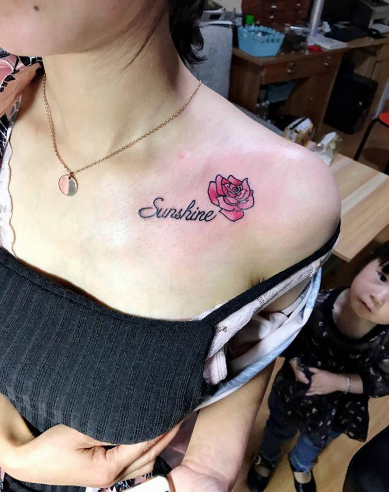 小清新纹身图片