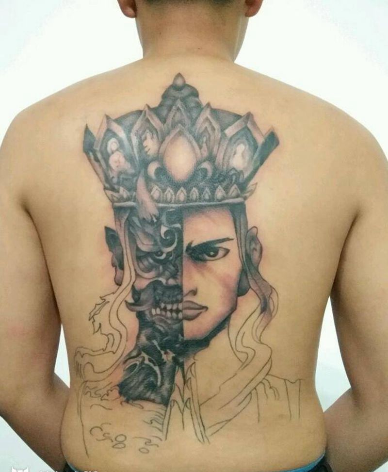 一念间纹身图片