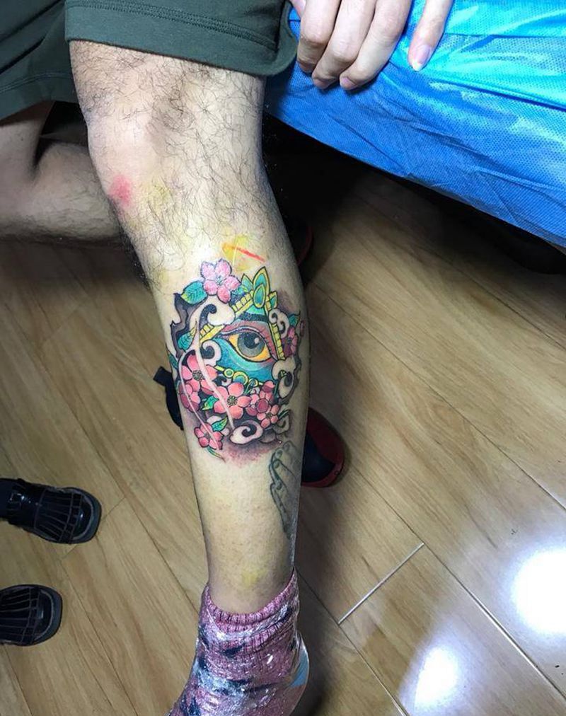 上帝之眼纹身图片