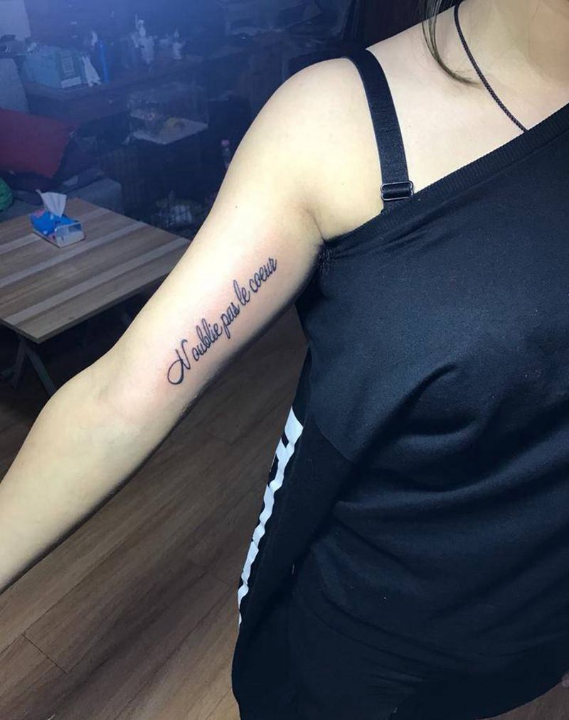 英文字体纹身图片