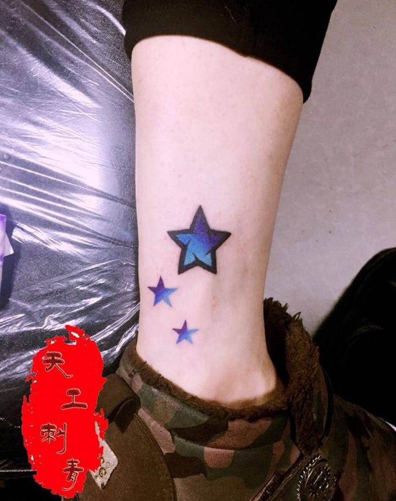 星星纹身图片