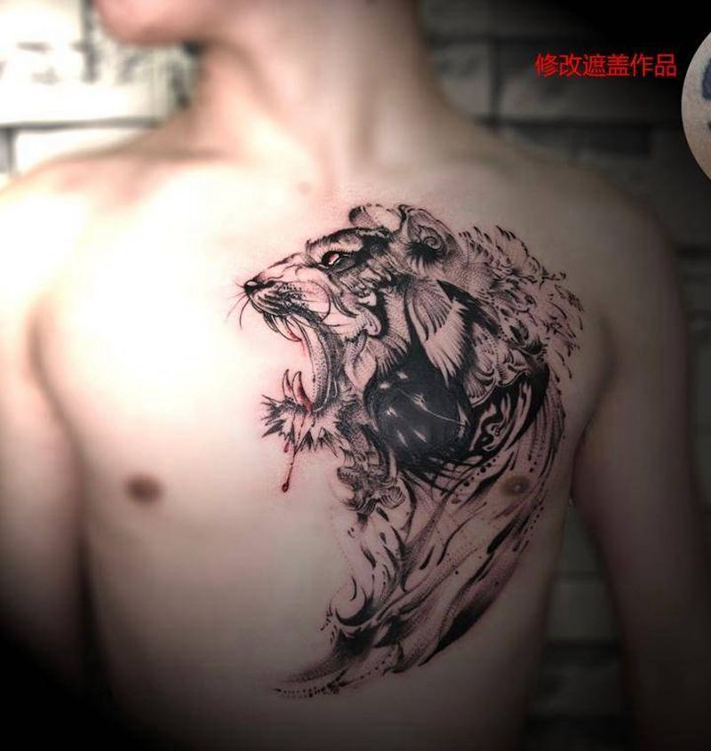 遮盖作品纹身图片