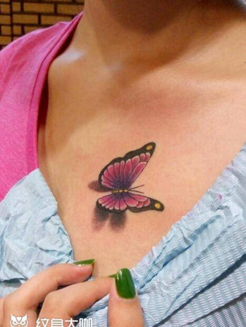 蝴蝶纹身图片