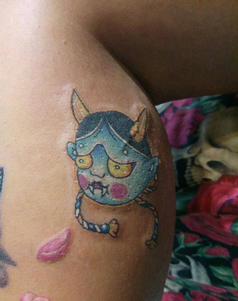 般若一枚僵尸版纹身图片