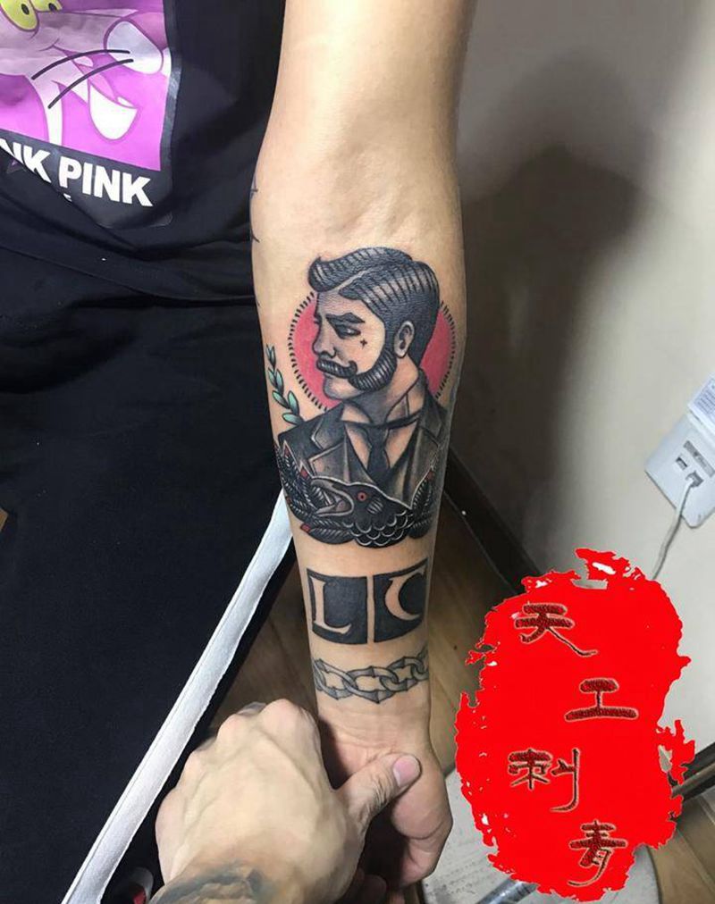 old  school纹身图片