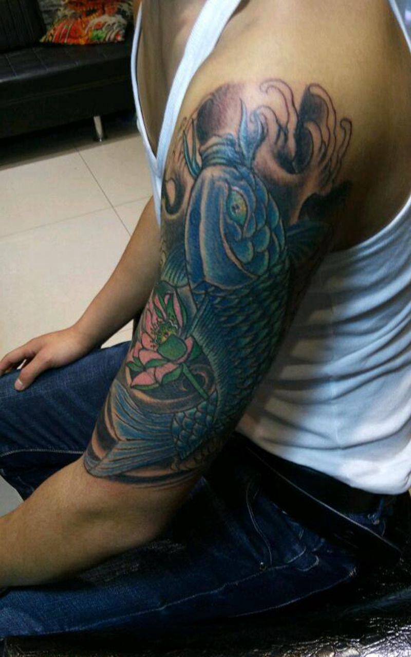 失败纹身修改纹身图片_手臂传统原创修改成品纹身图案