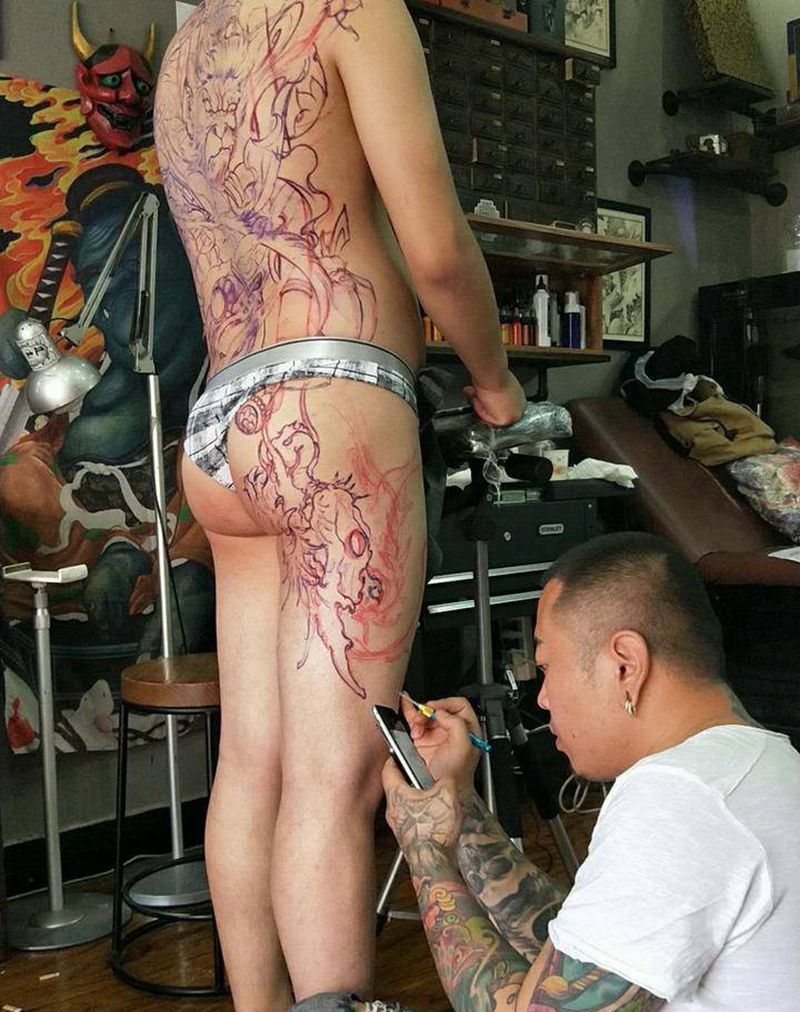 斗战胜佛纹身图片