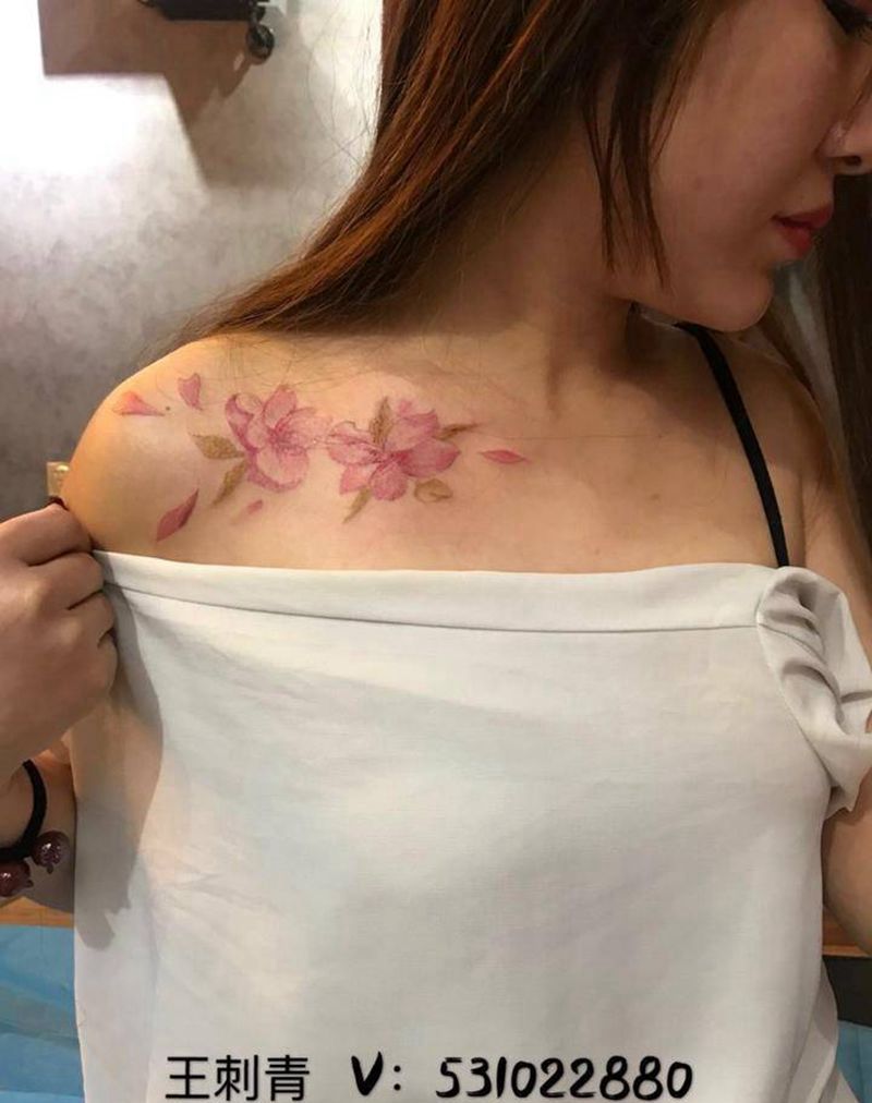 小清新纹身图片