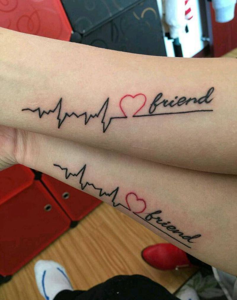 友谊地久天长纹身图片