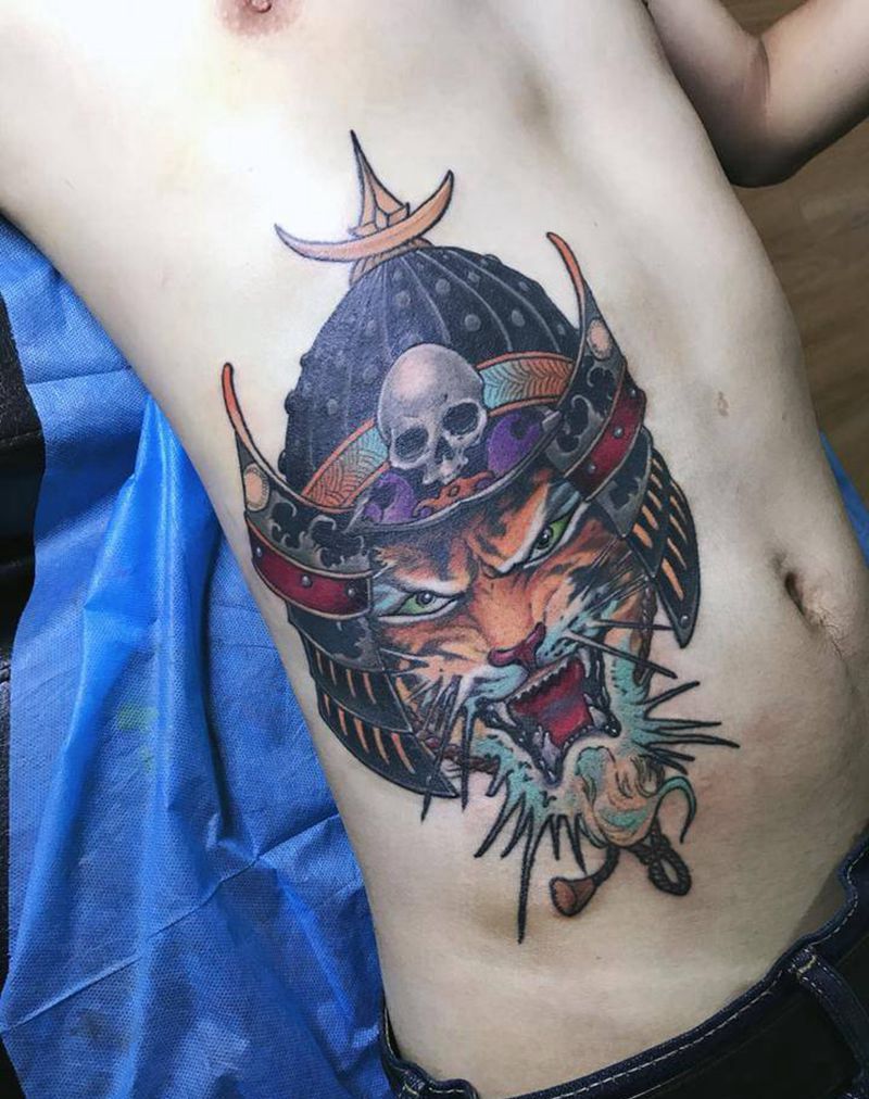 大脑斧纹身图片