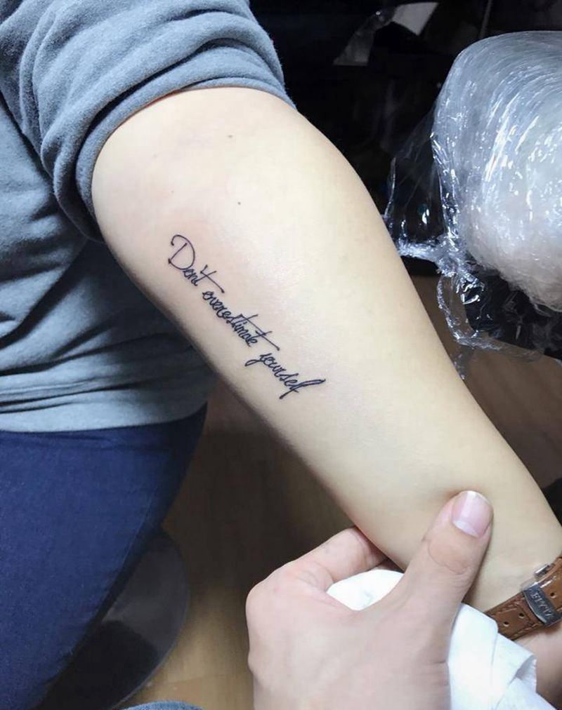 英文字体纹身图片