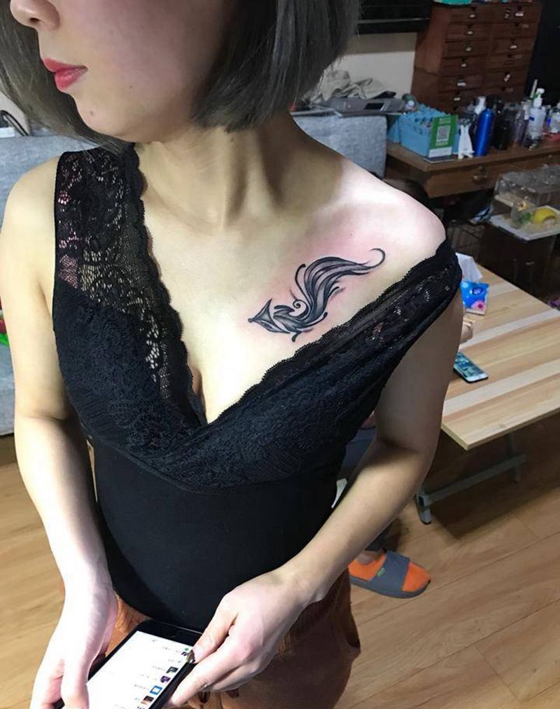 小狐狸纹身图片