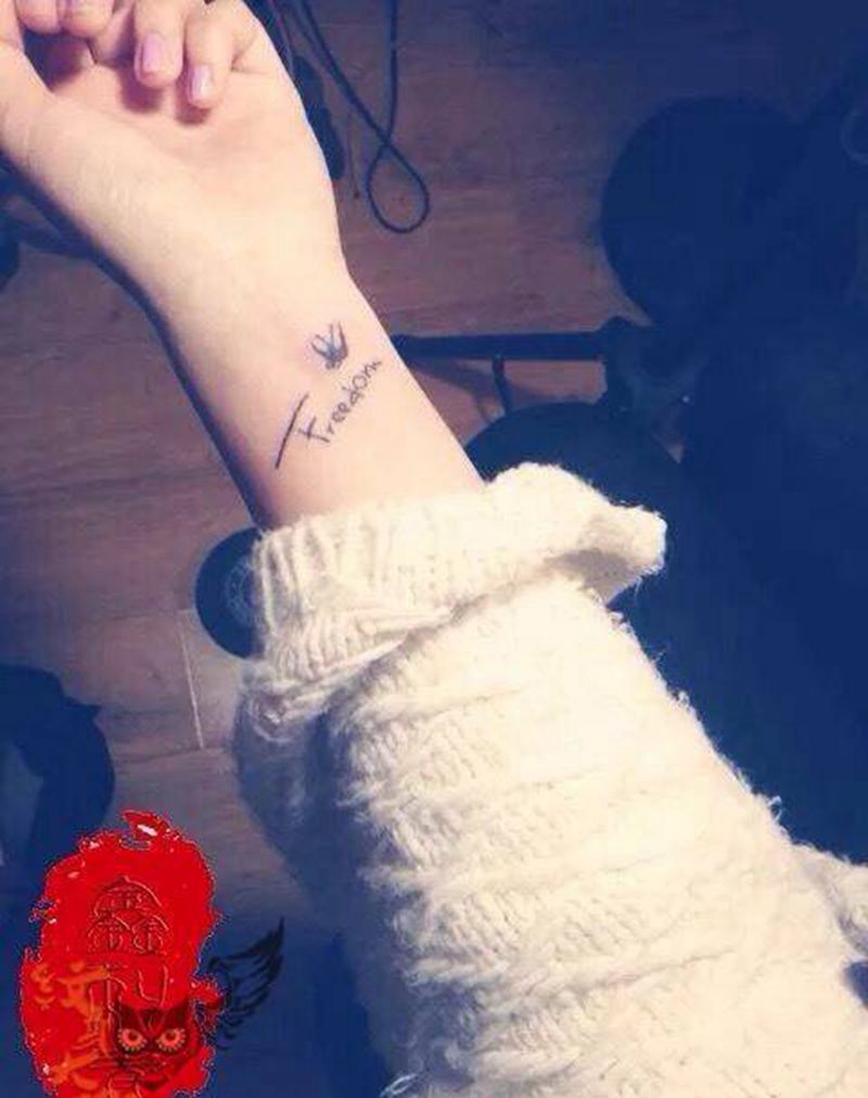 字体纹身纹身图片