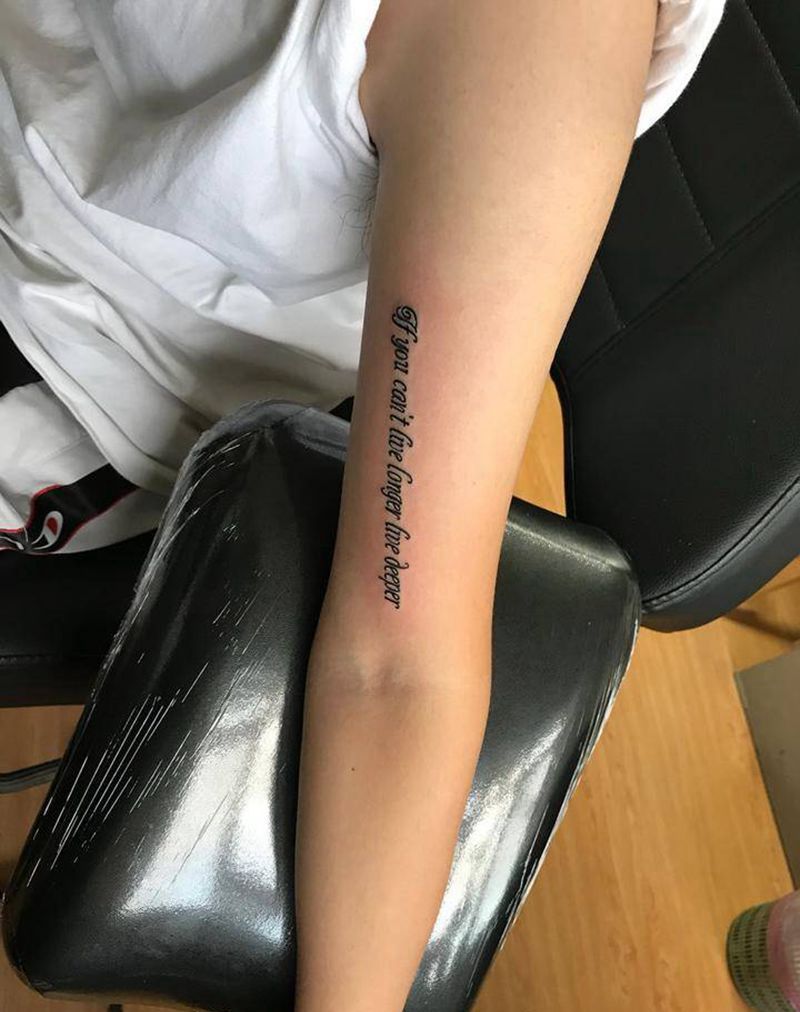 励志的英文纹身图片_手臂图腾纹身图案