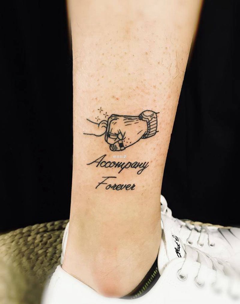 爱猫人士纹身图片