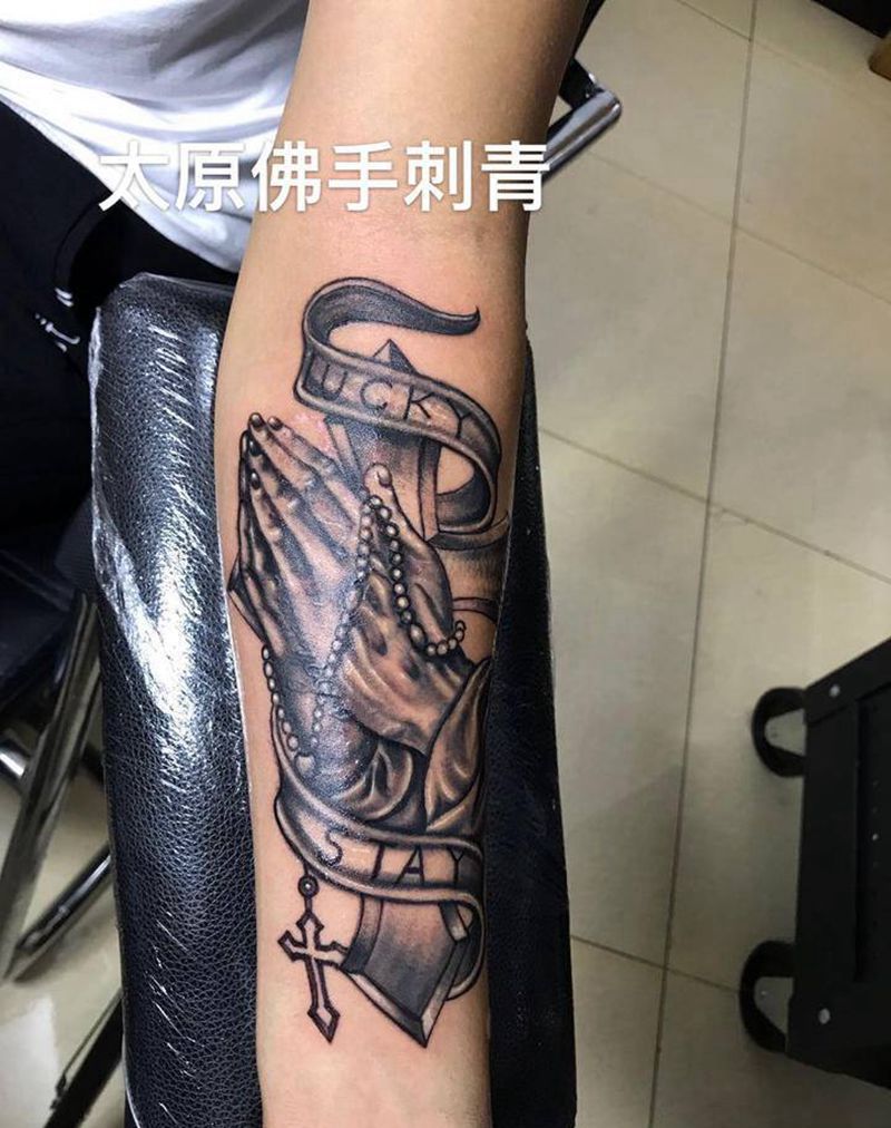 小遮盖纹身图片_手臂欧美写实纹身图案