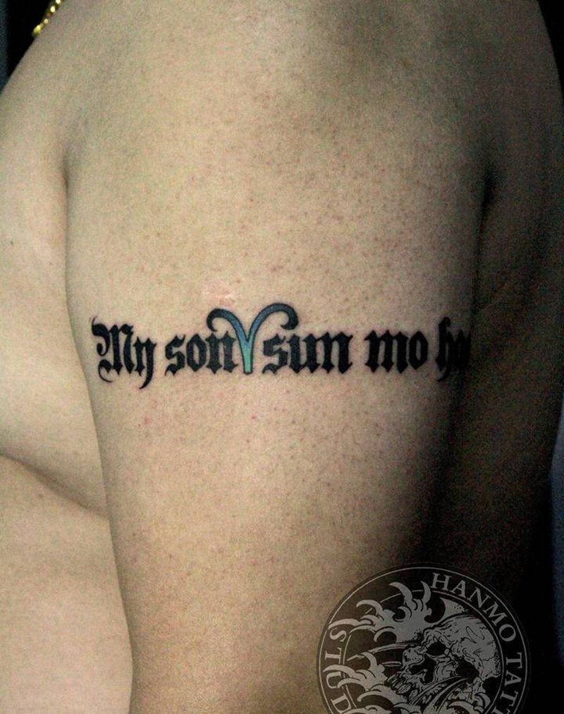 翰墨刺青纹身图片_臀部纹身图案