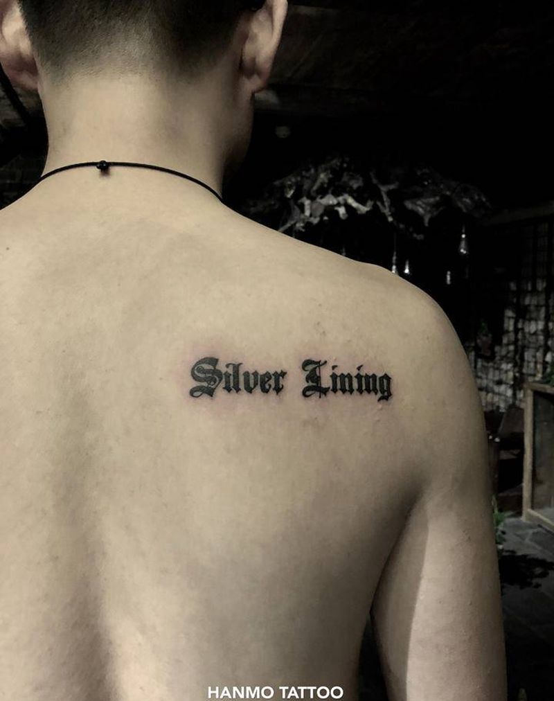 英文系作品纹身图片_手臂肩部纹身图案