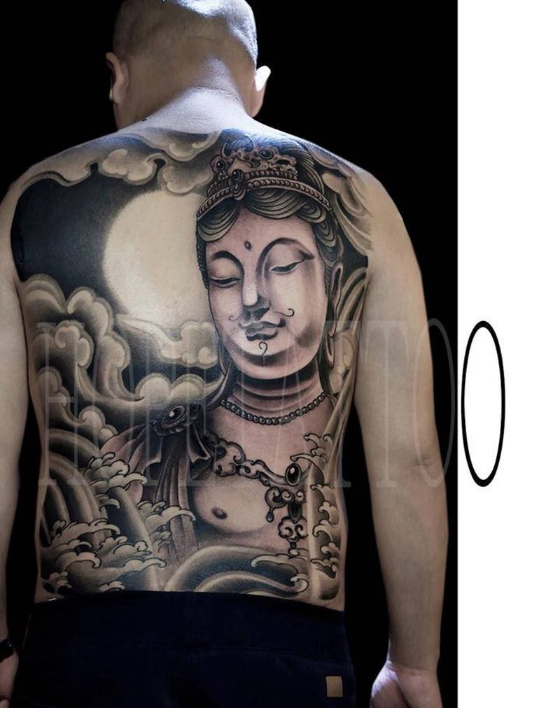 2014作品纹身图片_背部新传统老传统纹身图案