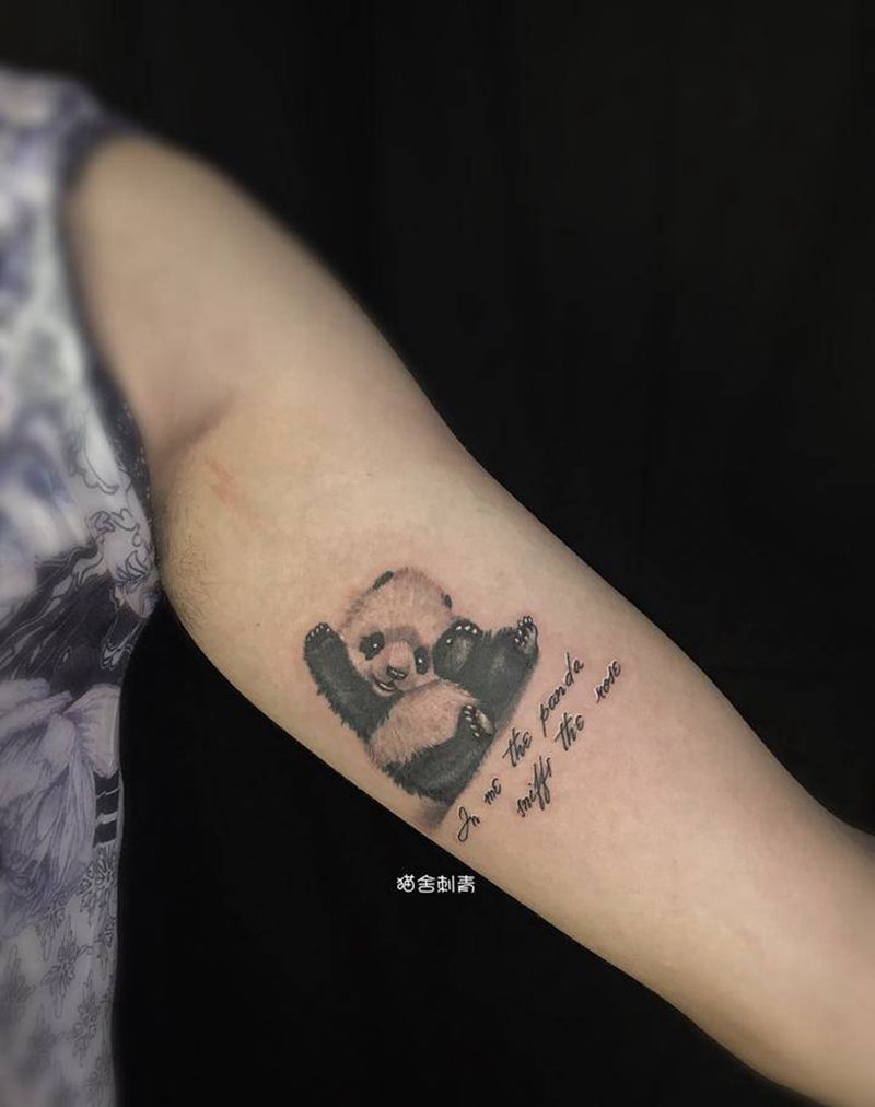 猫纹身图片_成品手稿手臂欧美习俗肖像写实动物原创纹身图案