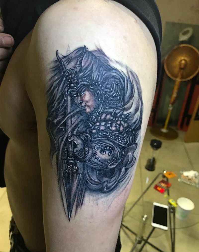 刚完工纹身图片