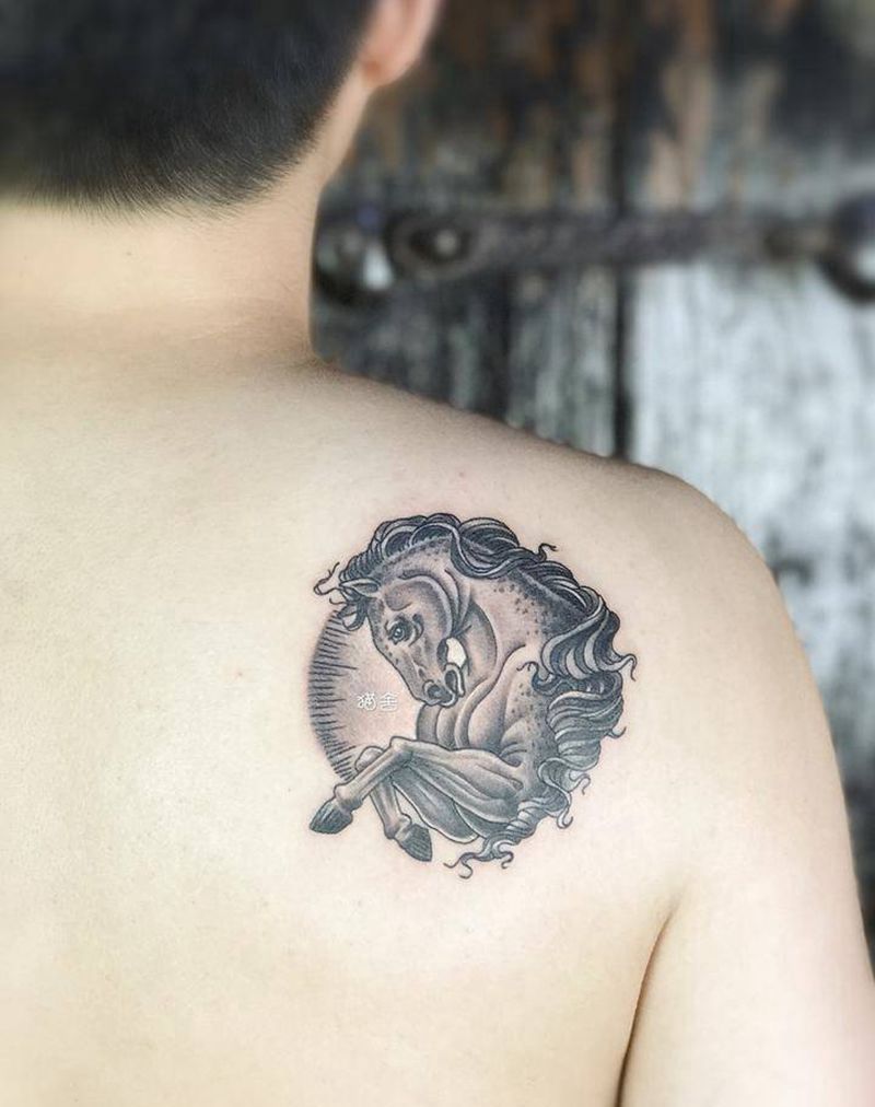 马school纹身图片