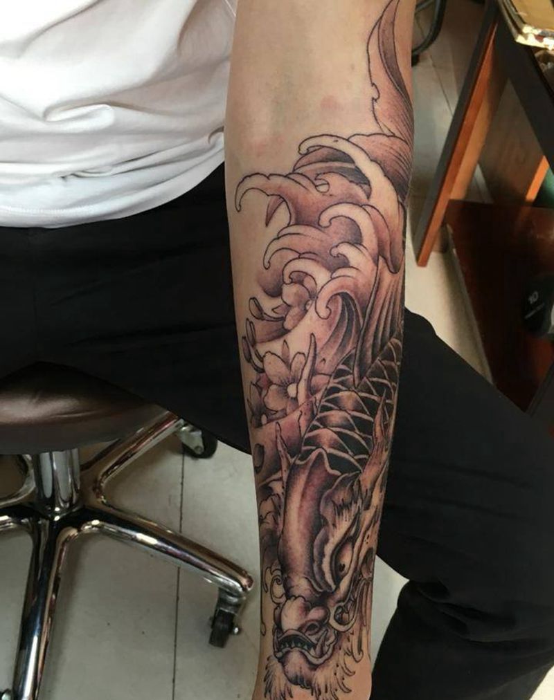 遮盖疤纹身图片