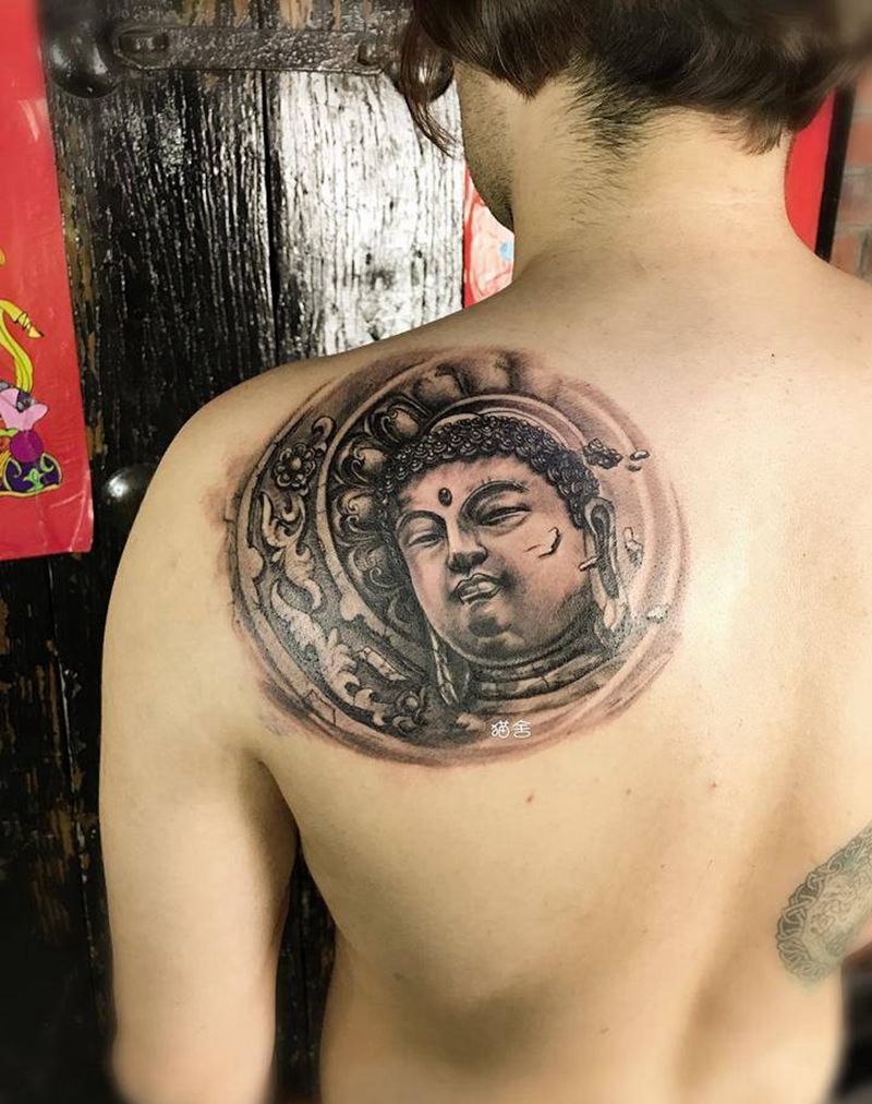 佛像纹身图片