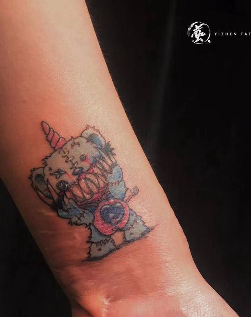 客户自选图纹身图片_手臂New School纹身图案