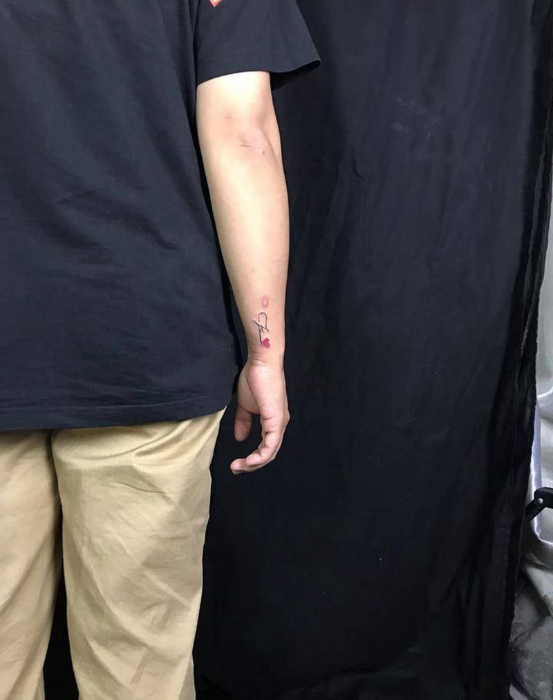 小清新纹身图片