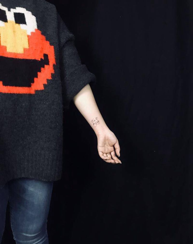 小清新纹身图片