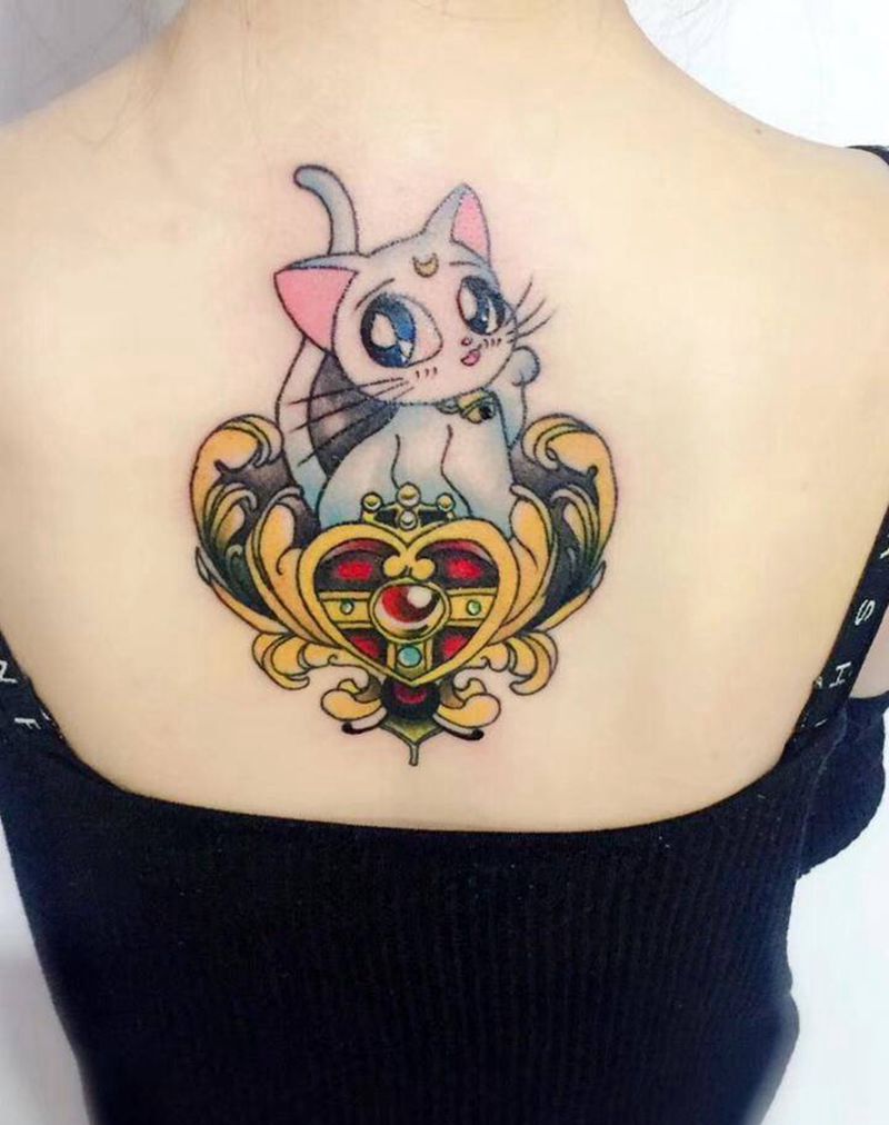 亚提密斯纹身图片