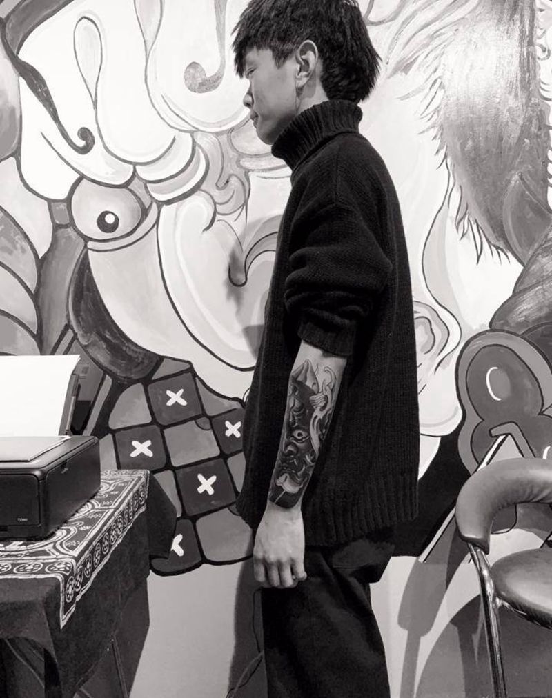 般若纹身图片_手臂纹身图案