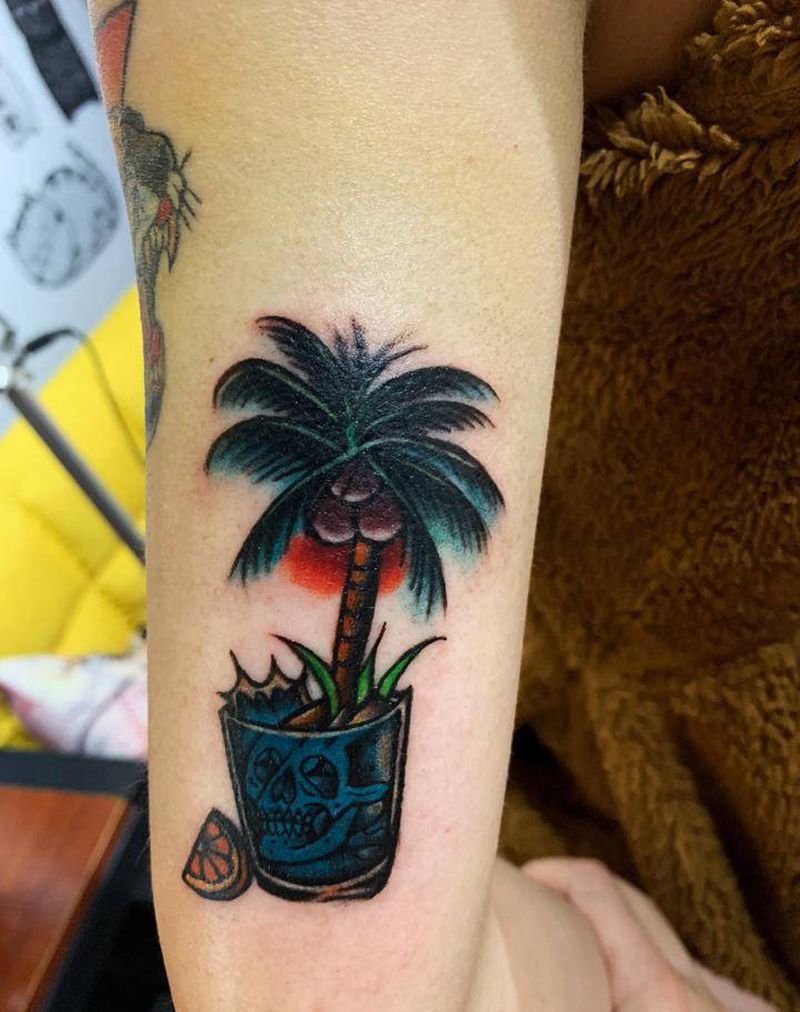 school纹身图片_手臂臀部New School纹身图案