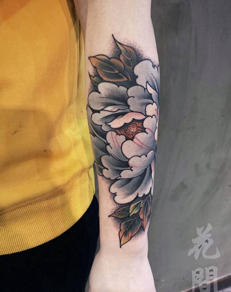 遮盖作品纹身图片_手臂腿部新传统New School纹身图案